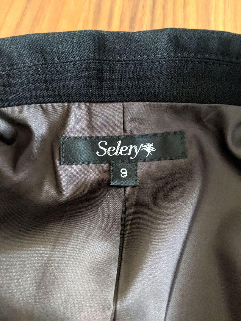 【極美品】SELERY セロリー①セットアップ スーツ ビジネス ウォッシャブル