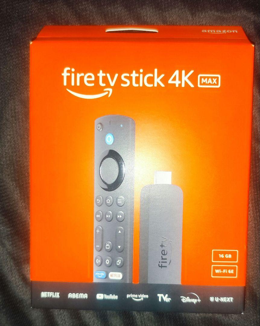 新品　未開封❗️ Fire TV Stick 4K Max(マックス)第2世代 新品未開封】Fire TV Stick 4K MAX 第2世代 即納｜Yahoo!フリマ
