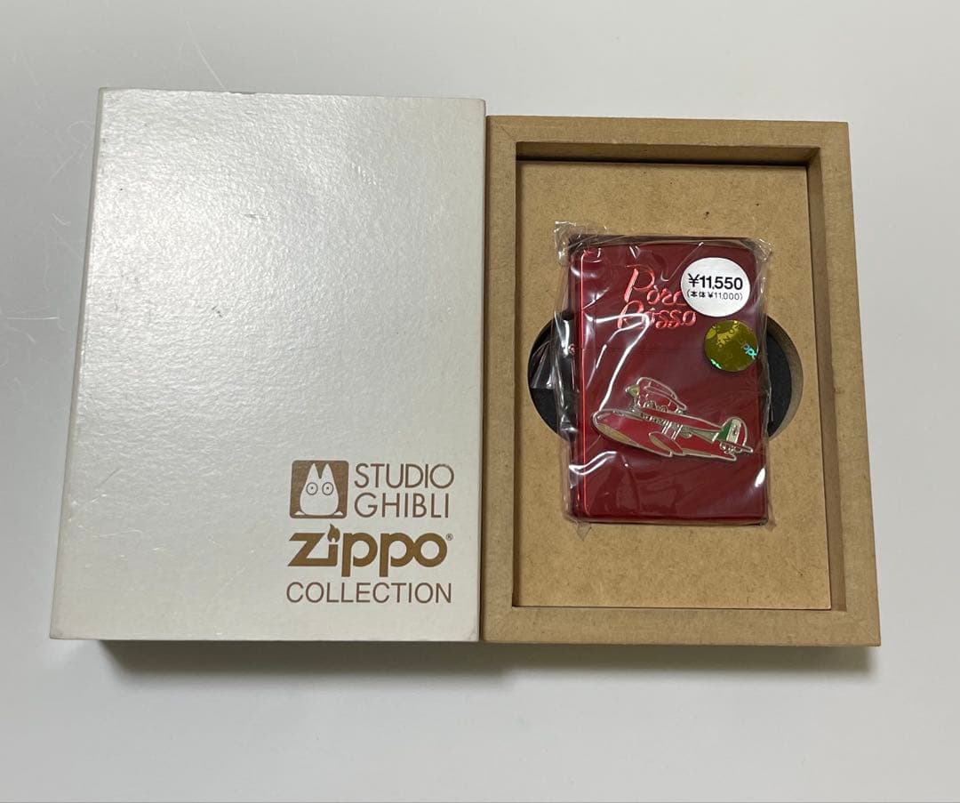 【木箱付き】zippo スタジオジブリ 紅の豚　ポルコ