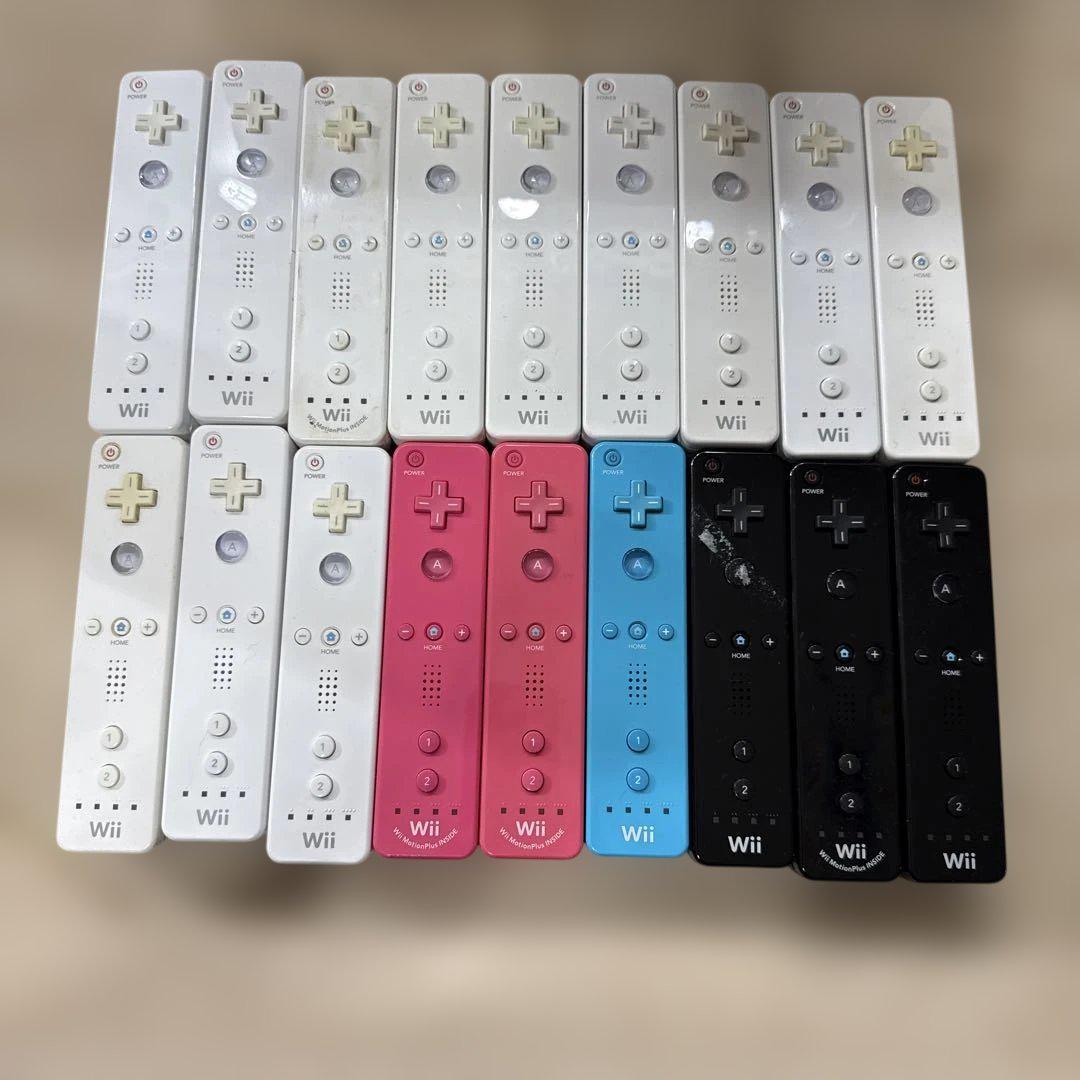ジャンク Wiiリモコン 18本セット