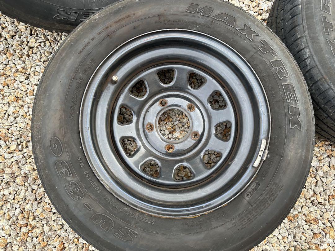 215/65R15 スチールホイール 4本セット