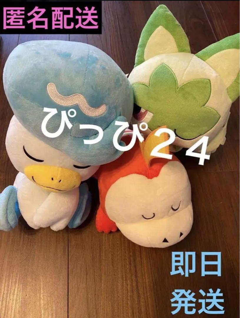 ポケモン ピカピカボックス 初夢ぬいぐるみ ホゲータ ニャオハ