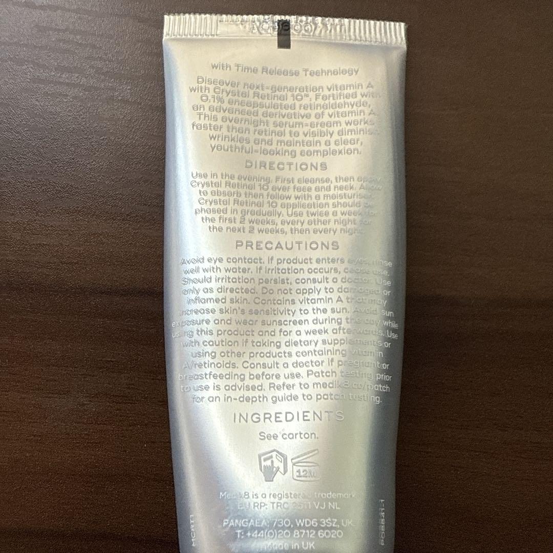美容液 Medik8 CRYSTAL RETINAL 10 30mL
