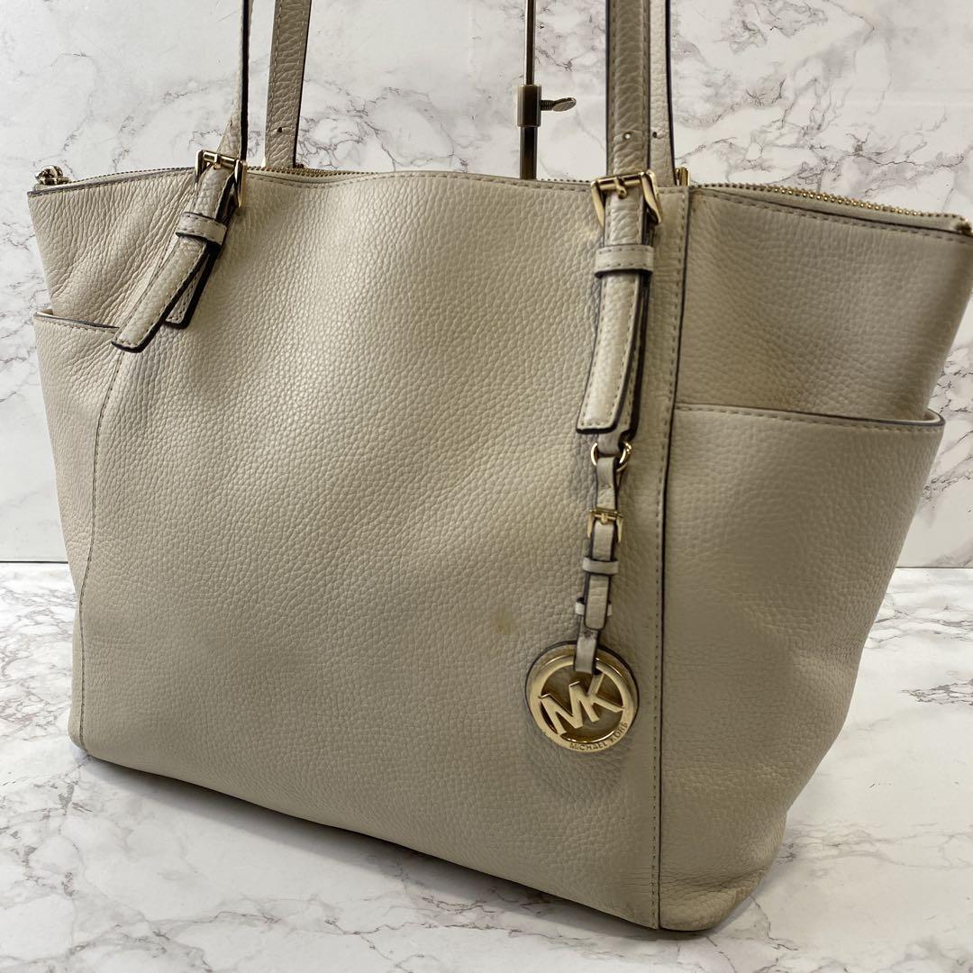 MICHAEL KORS マイケルコース 本革 シュリンクレザー トートバッグ