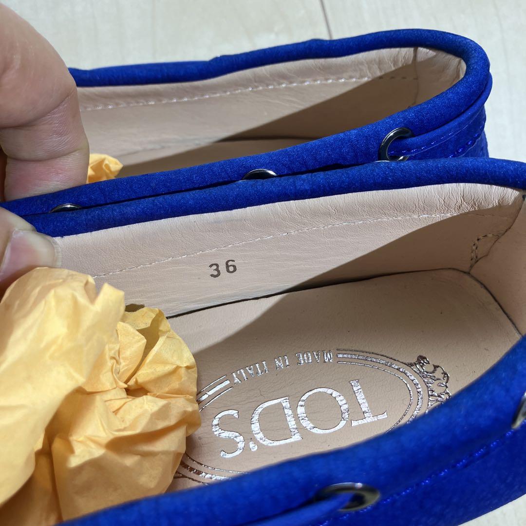 【本日発送可】TOD'S ローファー ドライビングシューズ 保存袋付き