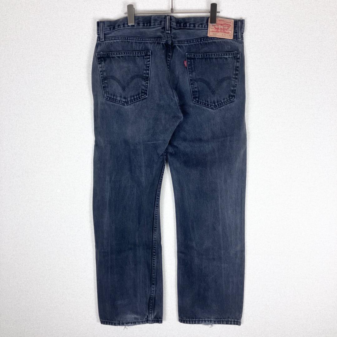 ブランド通販サイト リーバイス505 Levis W36 ブラックデニム 黒 ストレート 10024 パンツ