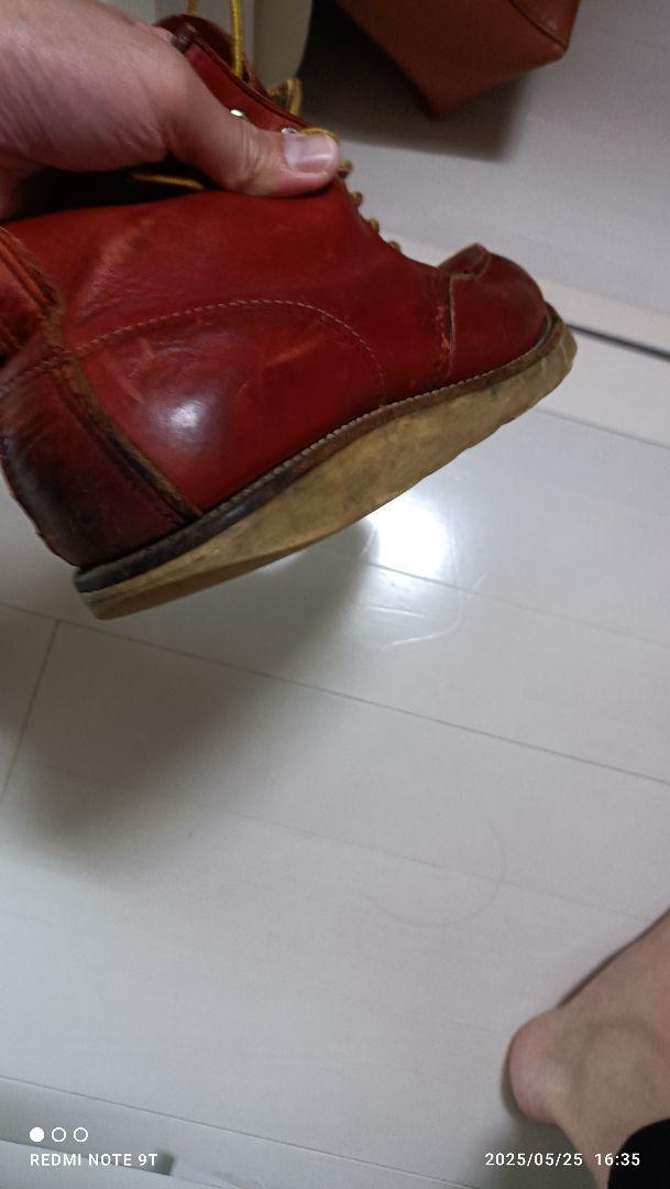 Red Wing レッドウィングアイリッシュセッター 赤茶半犬タグ