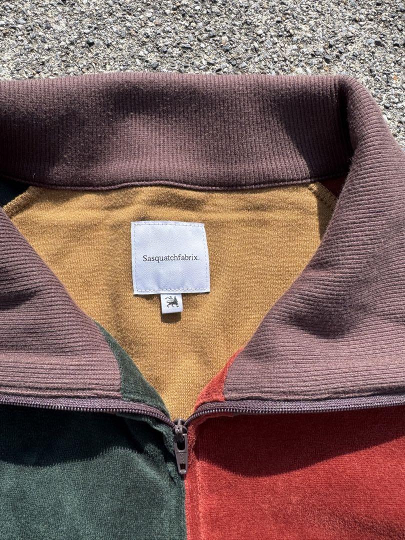 トップス Sasquatchfabrix. VELOUR TRACK JACKET