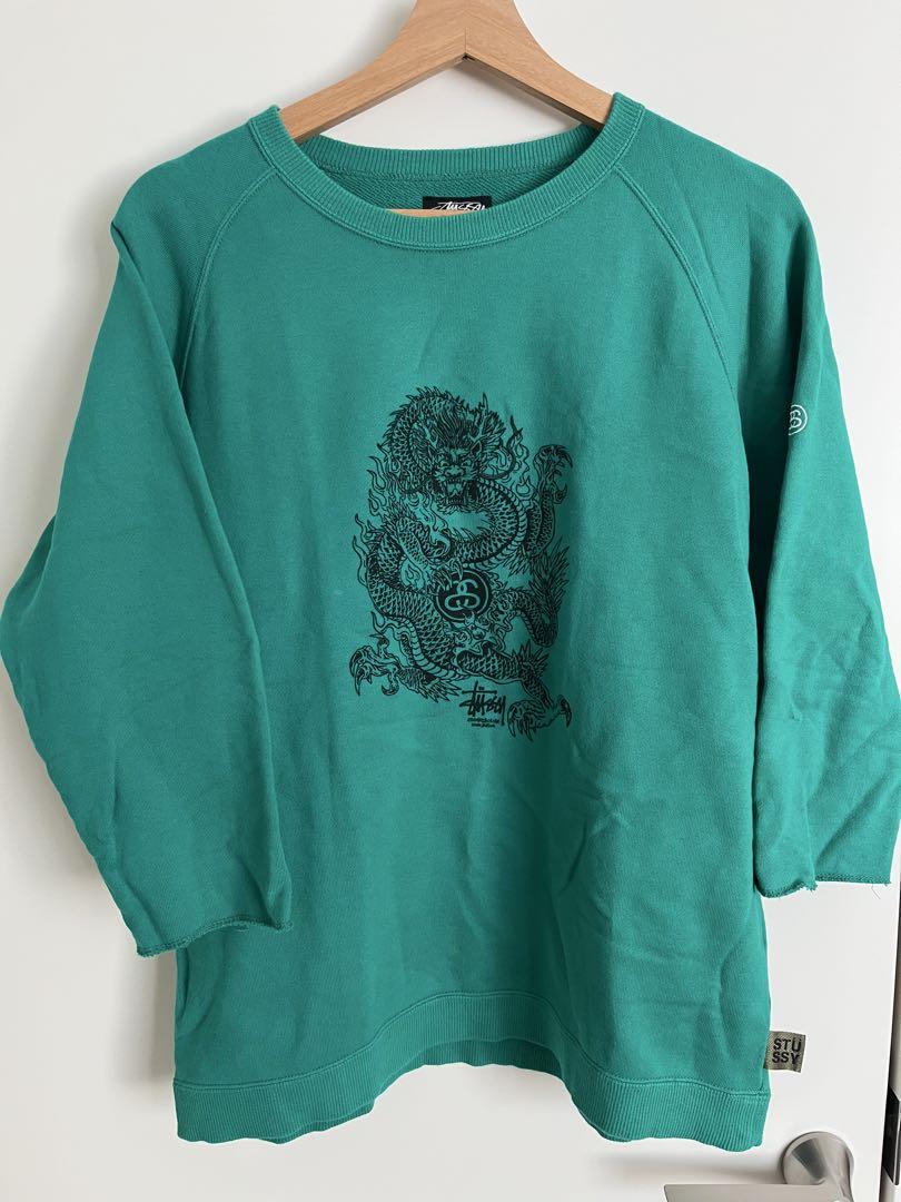 stussy ドラゴン　スウェット　トレーナー　Sサイズ