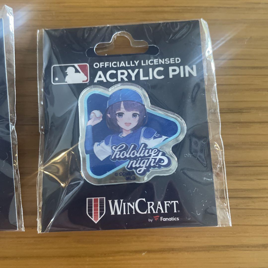ドジャース ホロライブナイツ アクリルピン 3点セット - メルカリ