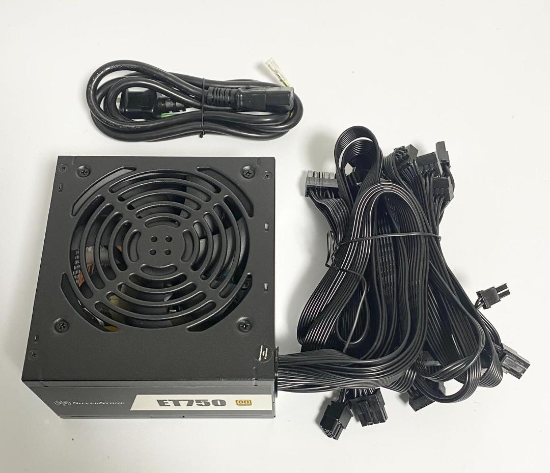 訳あり Silver Stone 80PLUS GOLD認証電源 750W Amazon | SilverStone DECATHLONシリーズフルモジュラーATX電源