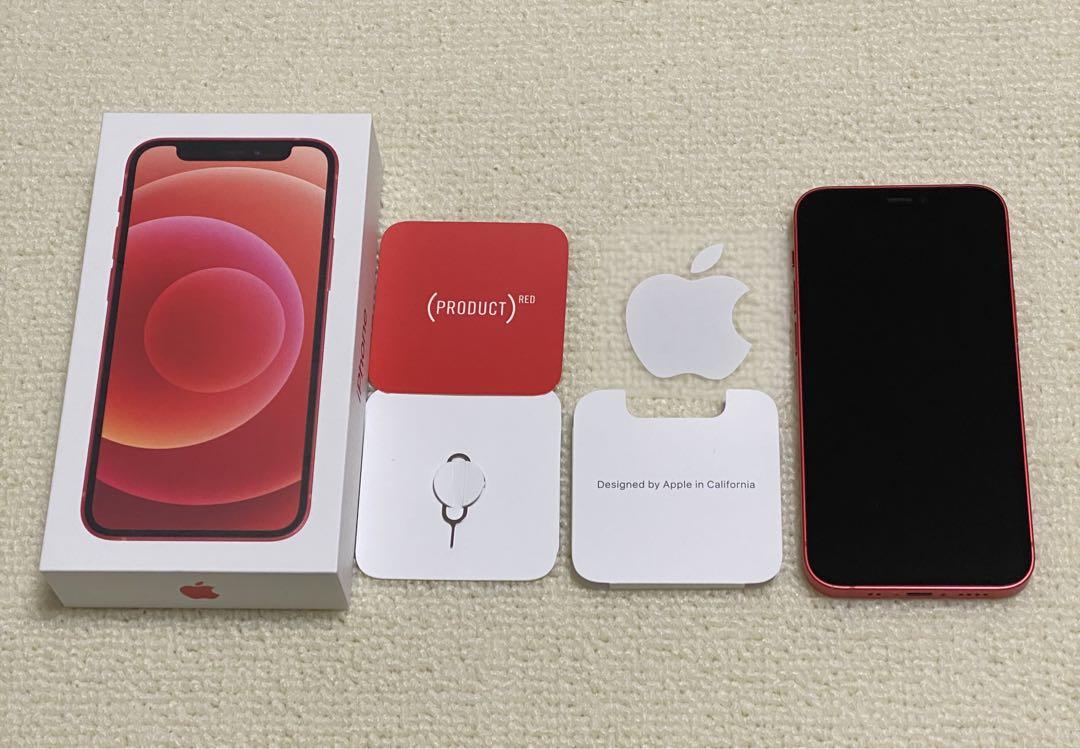iPhone 12 mini レッド 128 GB SIMフリー