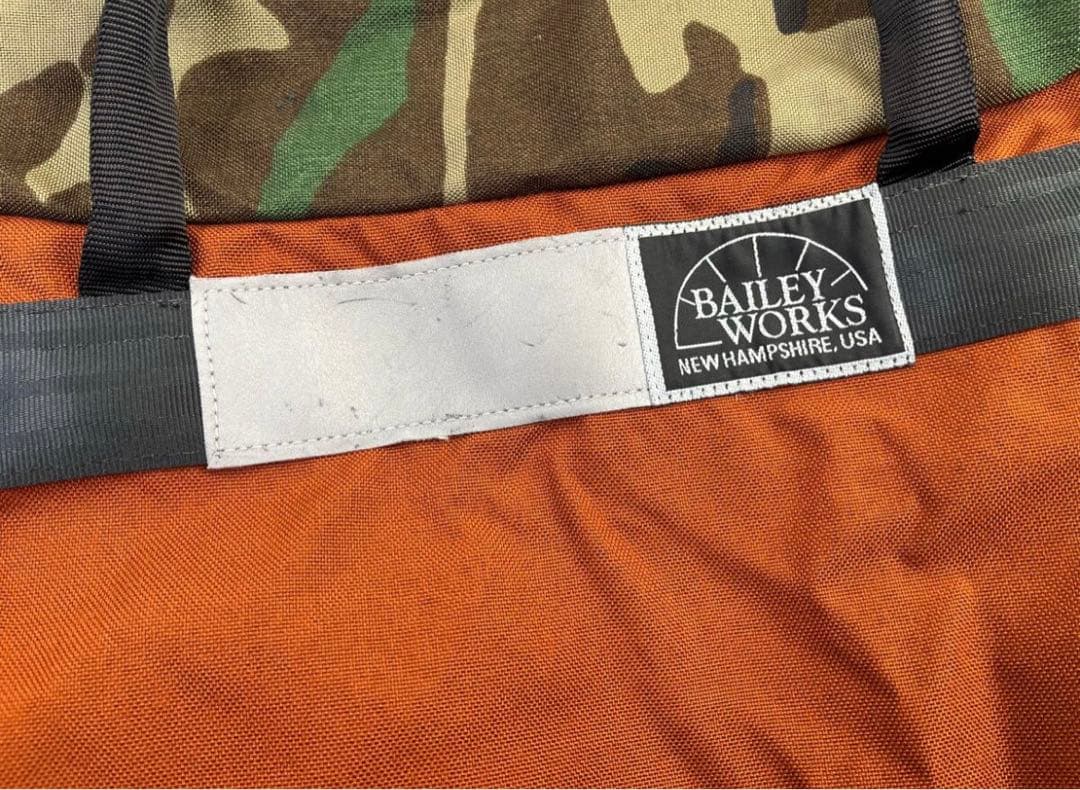 超レアカラー BAILEY WORKS ベイリーワークス ホエールバッグ S 超レアカラー BAILEY WORKS ベイリーワークス ホエールバッグ S