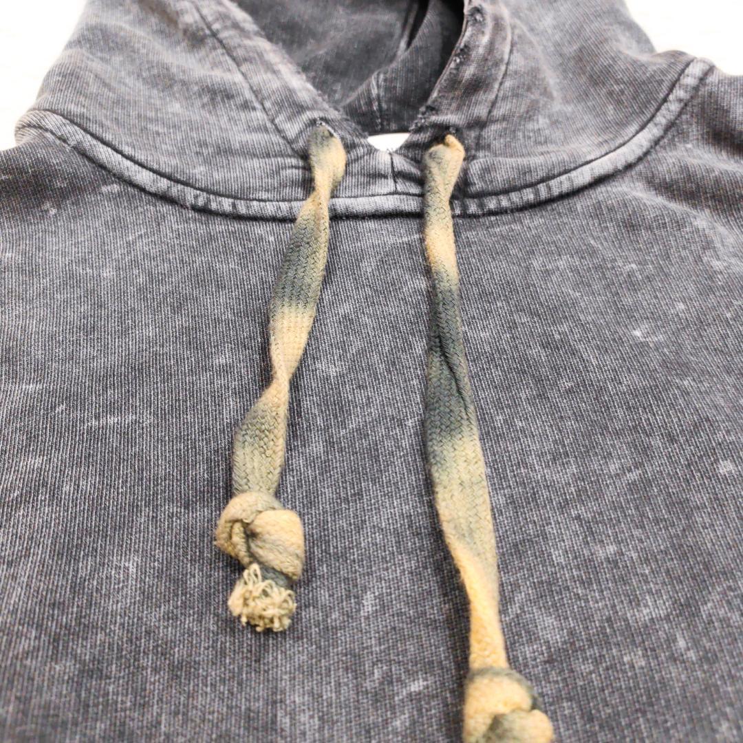 ダメージ加工 パーカー