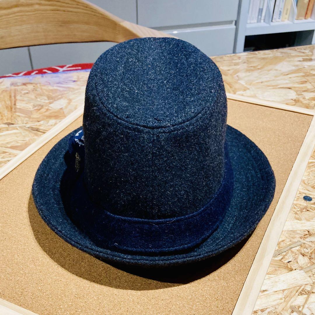 ★used未使用に近いリーバイスLevi'sフェルトハット ダークグレーLサイズ ★used未使用に近いリーバイスLevi'sフェルトハット ダークグレーLサイズ