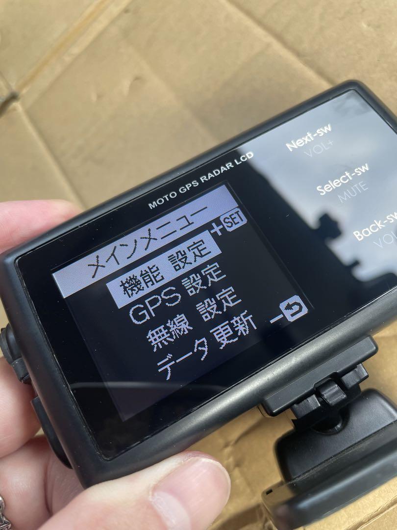 A*中様 レーダー探知機 コムテックデイトナ バイク MOTO GPS RADA