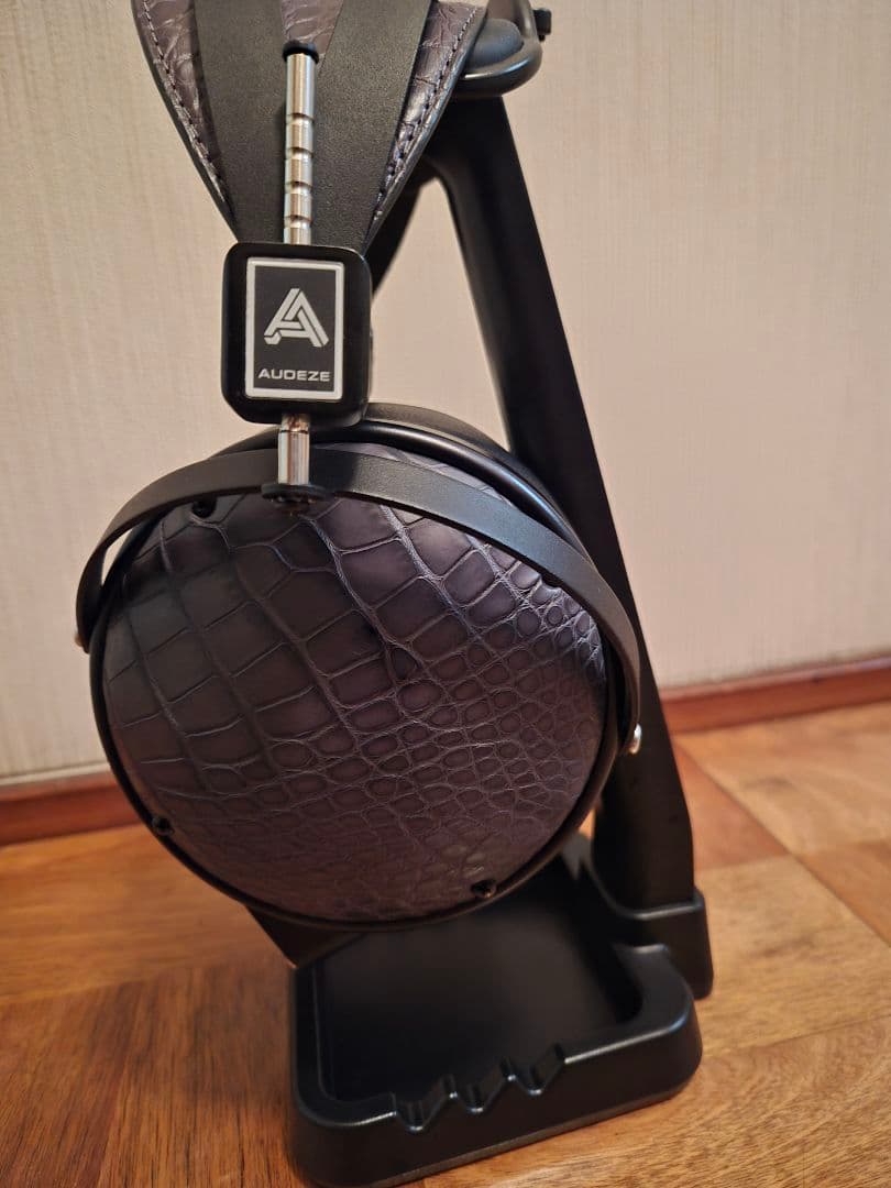 Audeze 有線ヘッドホン クロコダイルパターン Audeze 有線ヘッドホン クロコダイルパターン