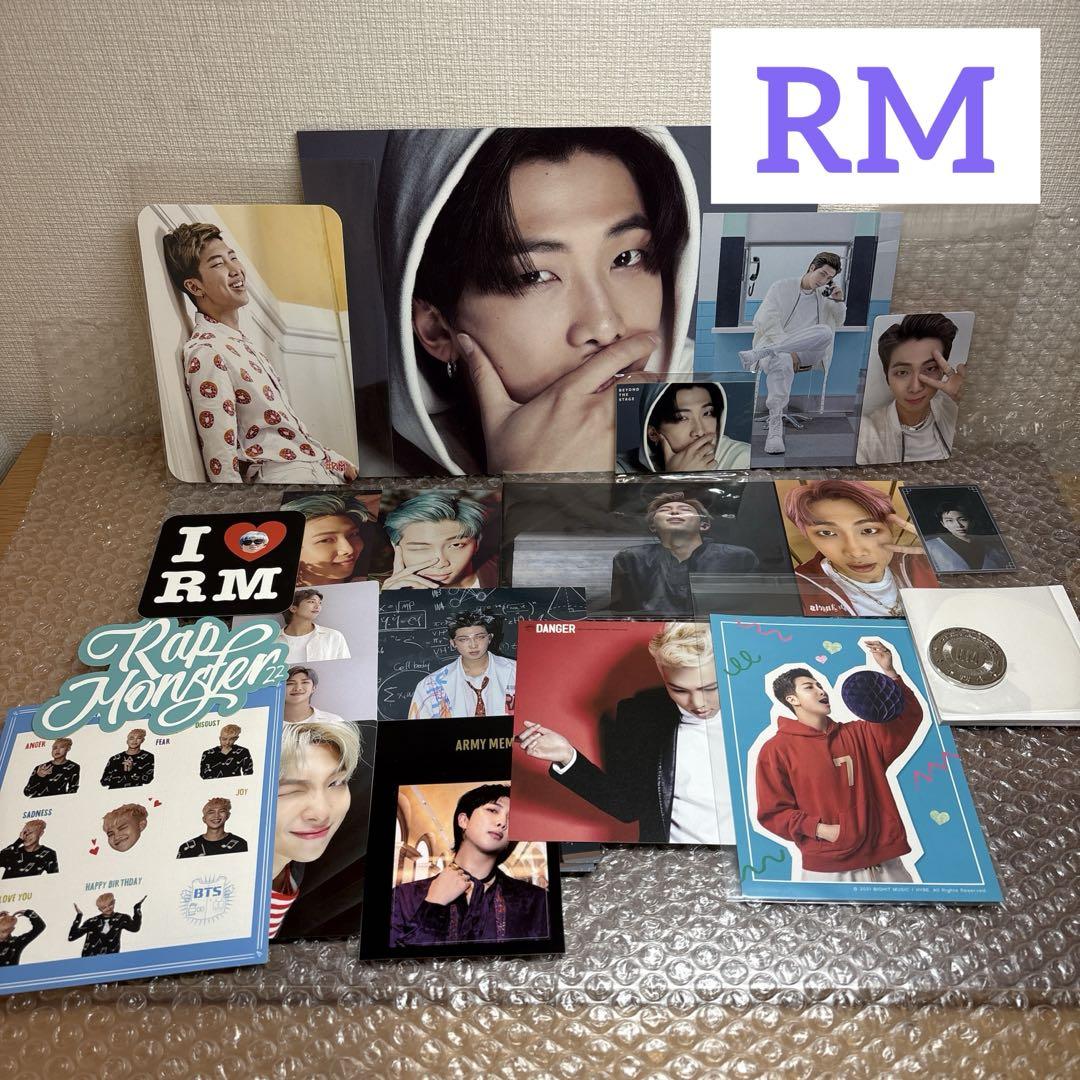 BTS ナムジュン まとめ売り BTS公式 RM ナムジュン まとめ売り - メルカリ