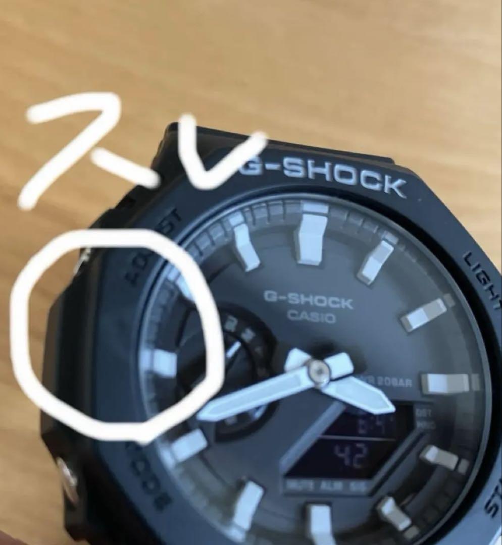 美品　G-SHOCK GA-2100 ブラック　GA2100