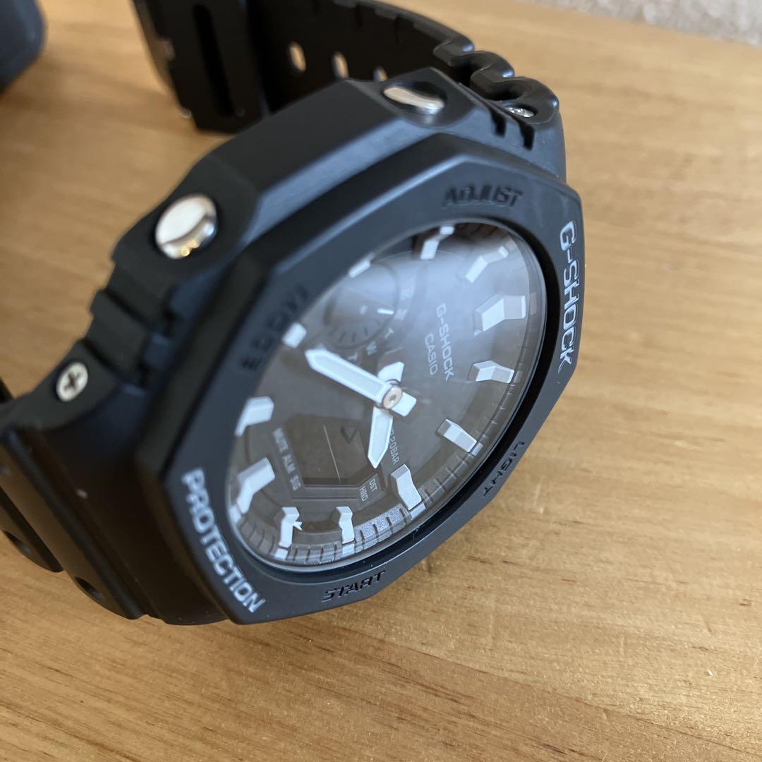 美品　G-SHOCK GA-2100 ブラック　GA2100
