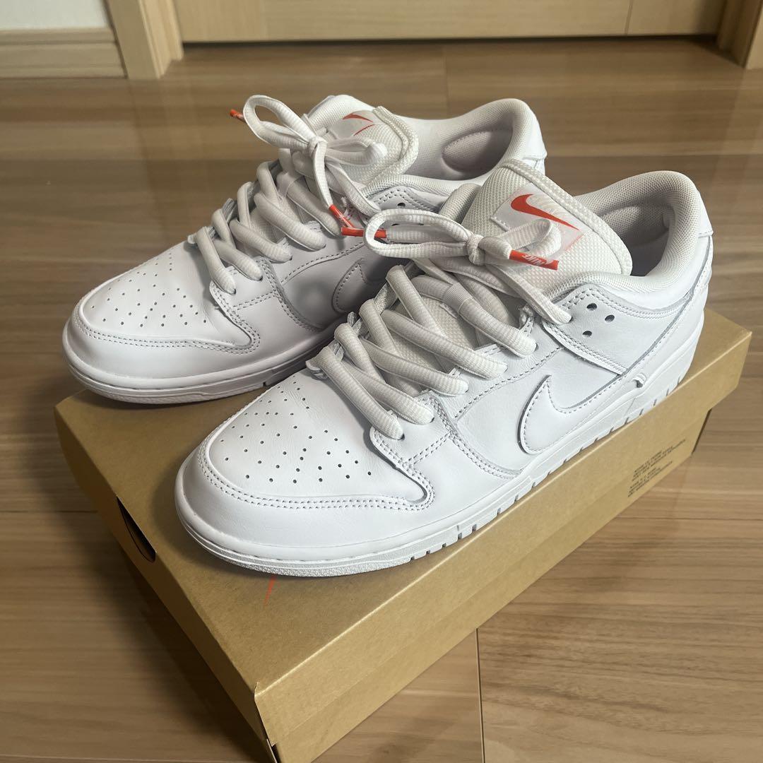 SB ダンク ロー ISO \"トリプル ホワイト\"27cm 8/20発売｜Nike SB Dunk Low Pro ISO 