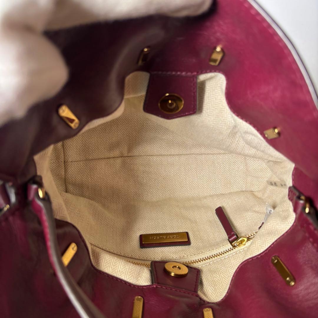 ✨️美品✨️ Tory Burch トリーバーチ 巾着 ショルダーバッグ ✨️美品✨️ Tory Burch トリーバーチ 巾着 ショルダーバッグ