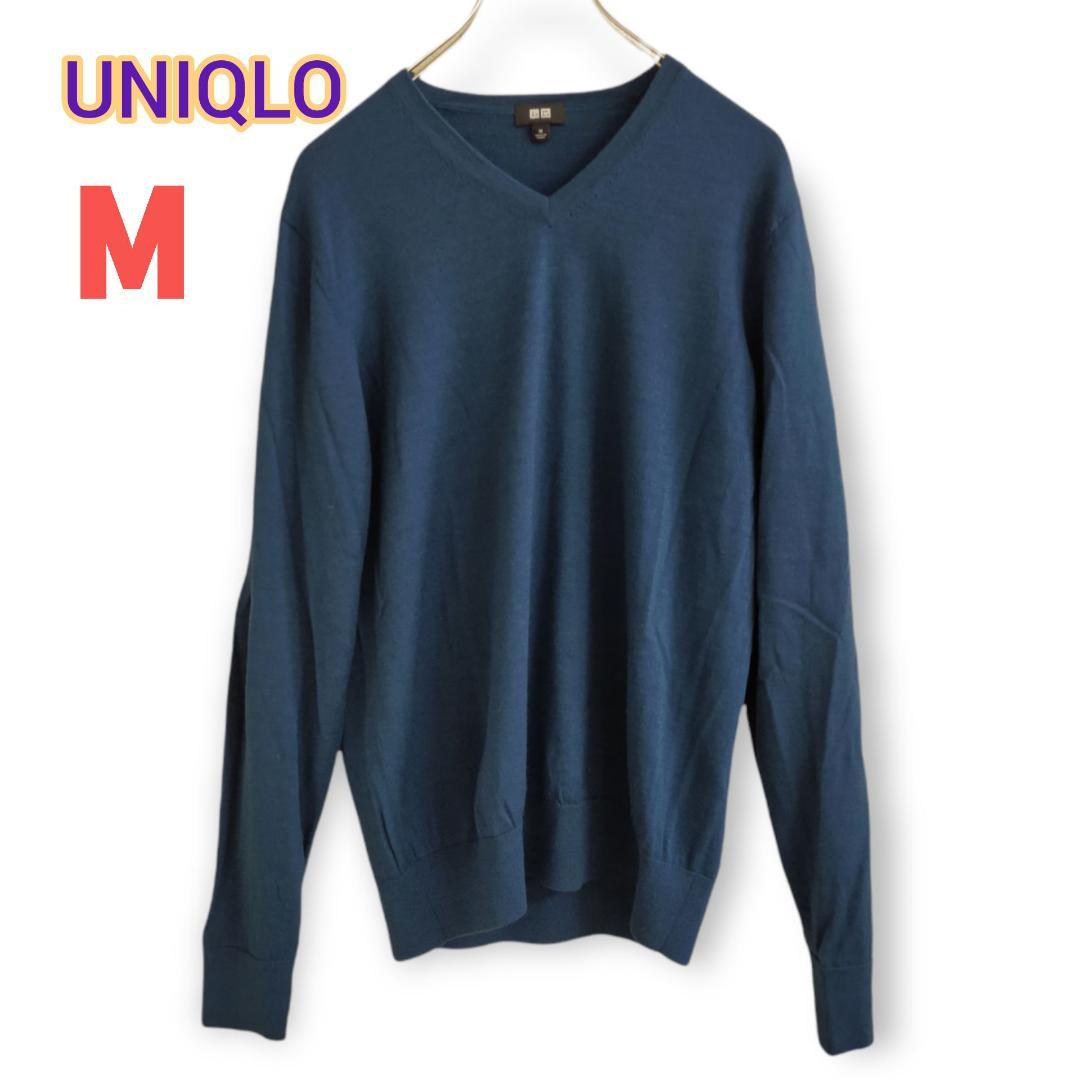 クリアランス最安 Uniqlo メンズ Vネックセーター ウール M 売り値 Ixtapastanwood Com