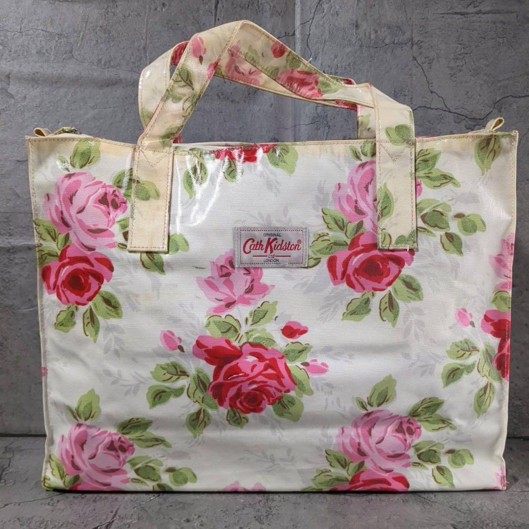 【Cath Kidston】 キャスキッドソン 花柄 トートバッグ 花柄