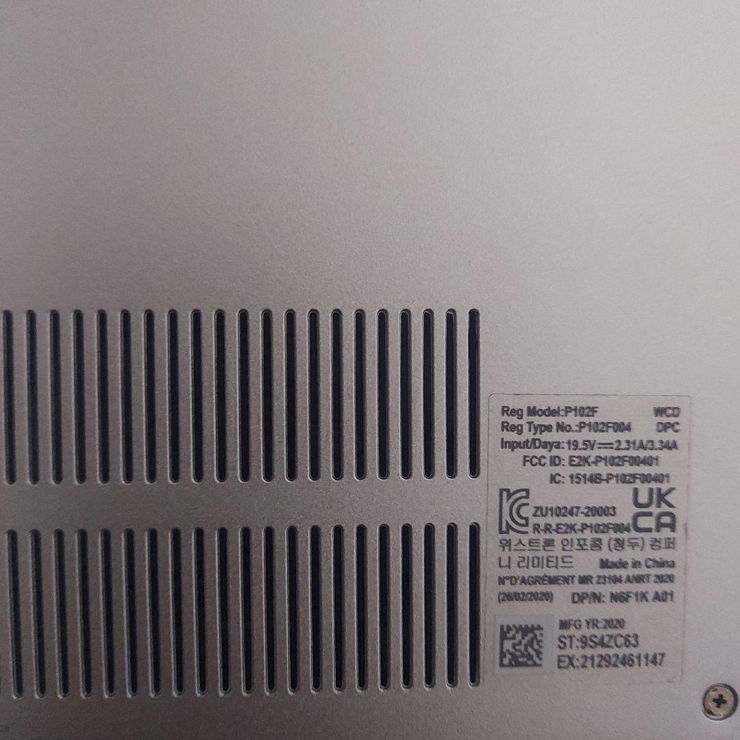 DELL ノートパソコン 238GB ストレージ