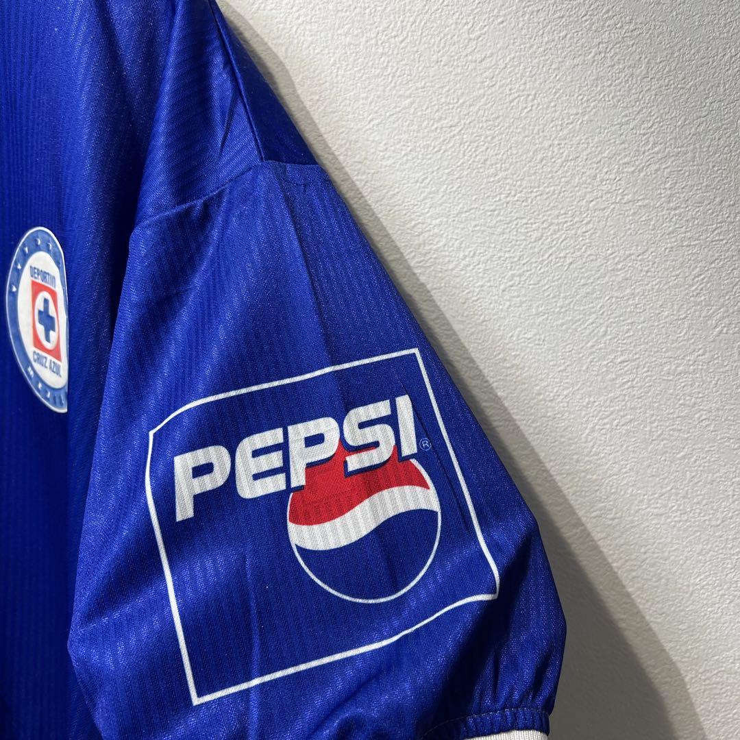 【US規格】希少 FILA DEPORTIVO CRUZ AZULサッカーシャツ
