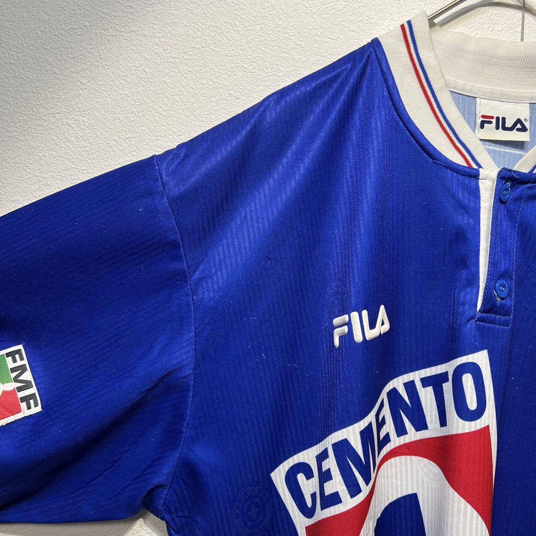 【US規格】希少 FILA DEPORTIVO CRUZ AZULサッカーシャツ