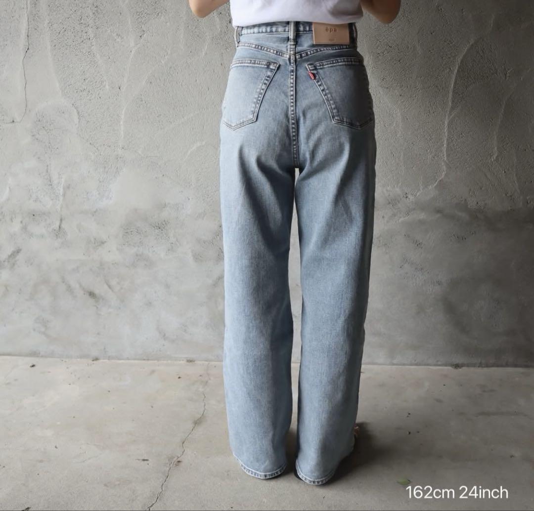 新品　epa wide straight jeans エパ