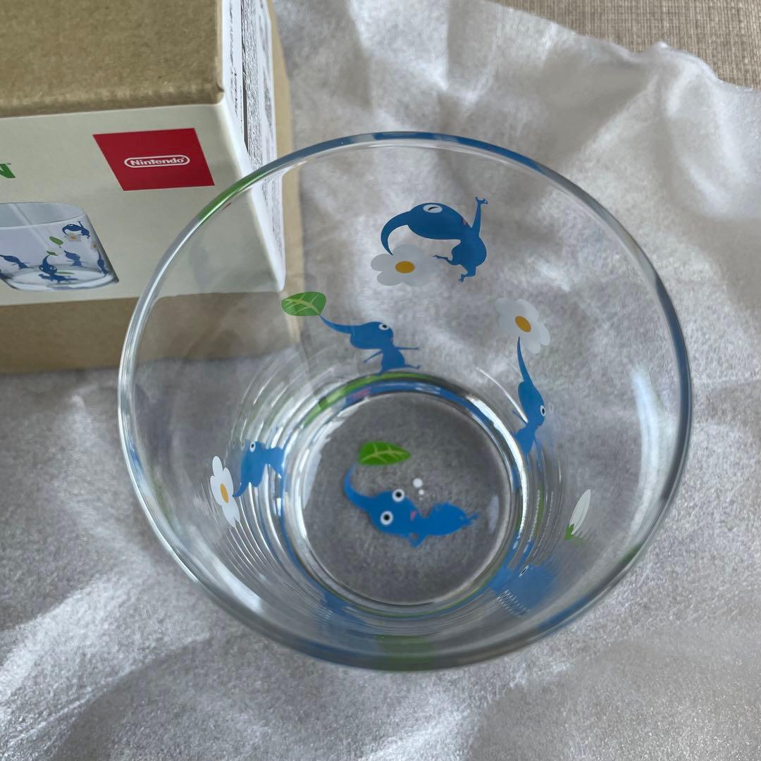 NintendoTOKYOグラス 溺れない青ピクミン・フードピック 2点セット