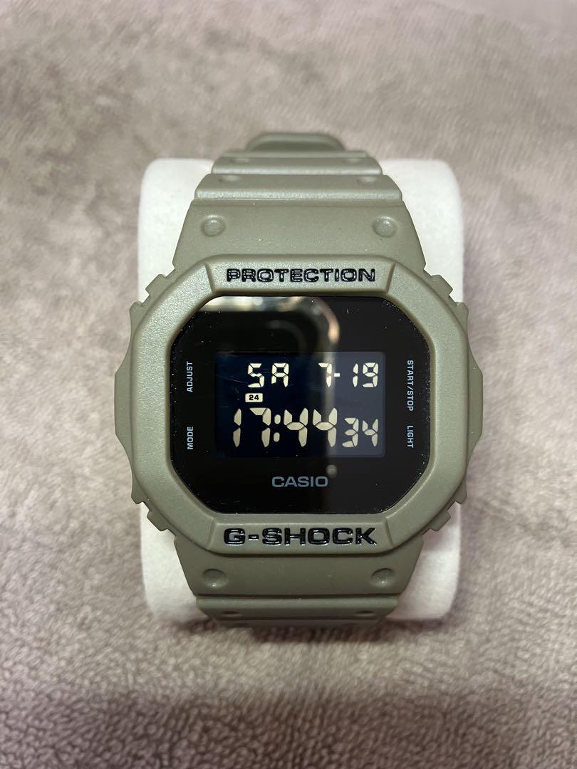 CASIO G-SHOCK デジタル腕時計 オリーブグリーン - メルカリ