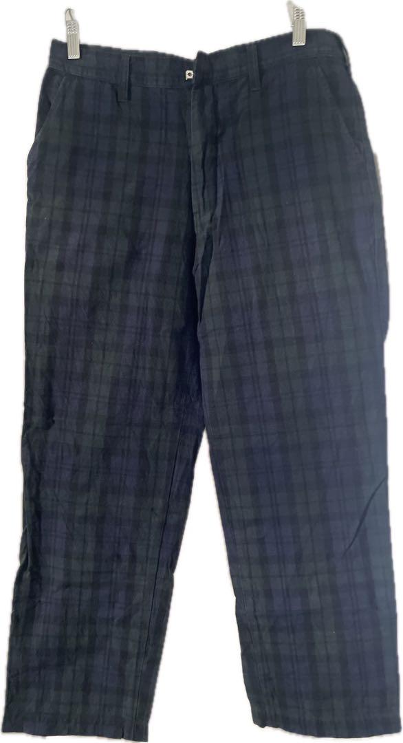 【美品】FTC work pants plaid M