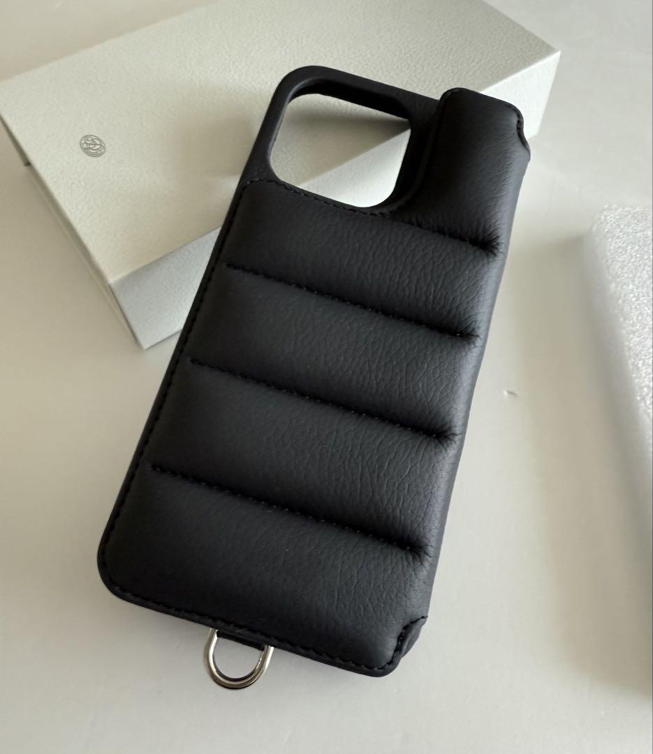 Demiurvo iPhone14ProMax 手帳型ケース 黒 カード収納