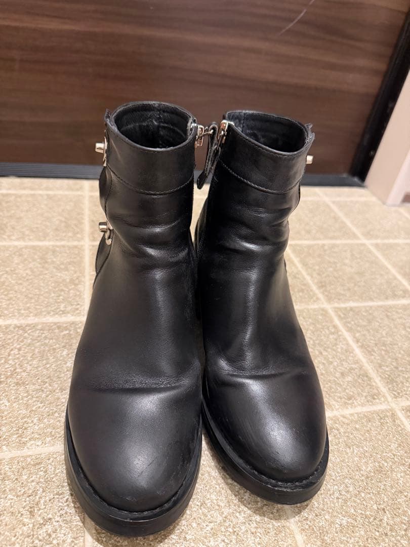 CHANEL ブラック アンクルブーツ 並行輸入品 CHANEL ブラック アンクルブーツ 並行輸入品