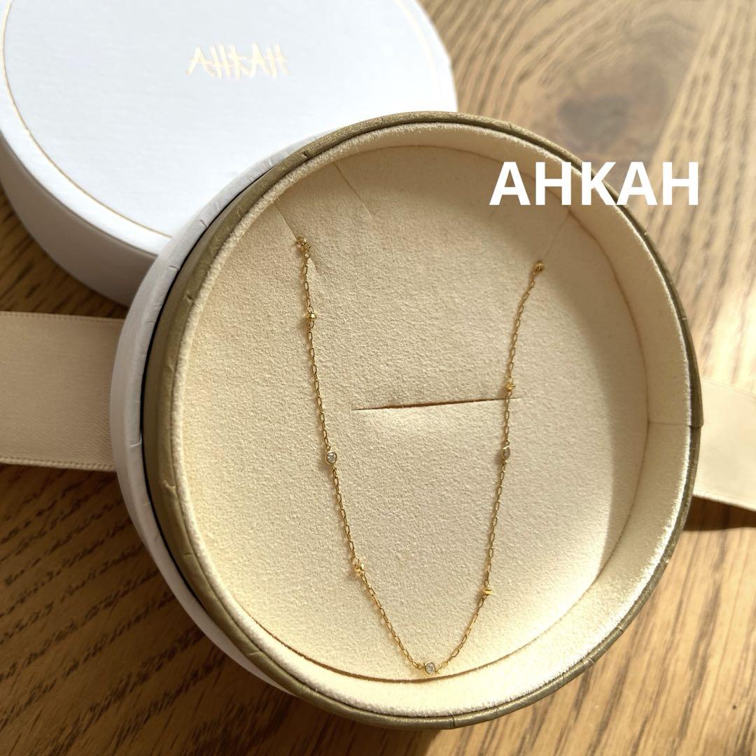 AHKAH⭐︎18K ダイヤモンドネックレス