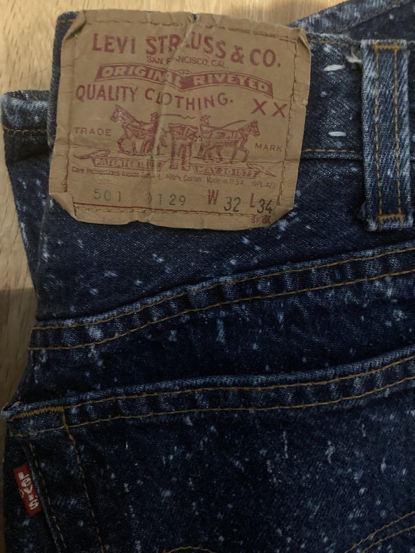 80s levi's 501 ギャラクティックウォッシュ 激レア