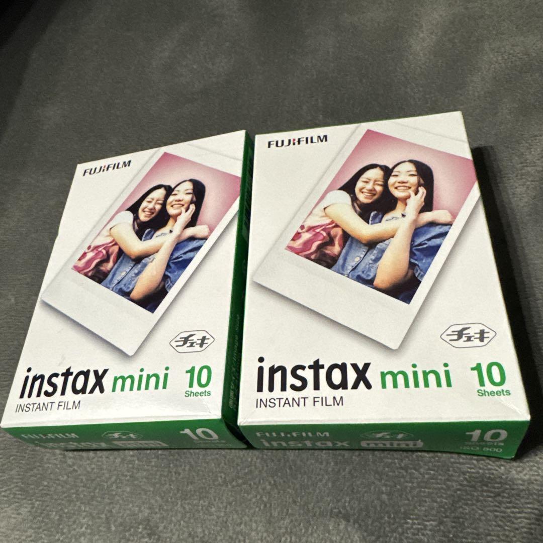 instax mini チェキフィルム 10枚入×2パック【未開封新品】 - メルカリ