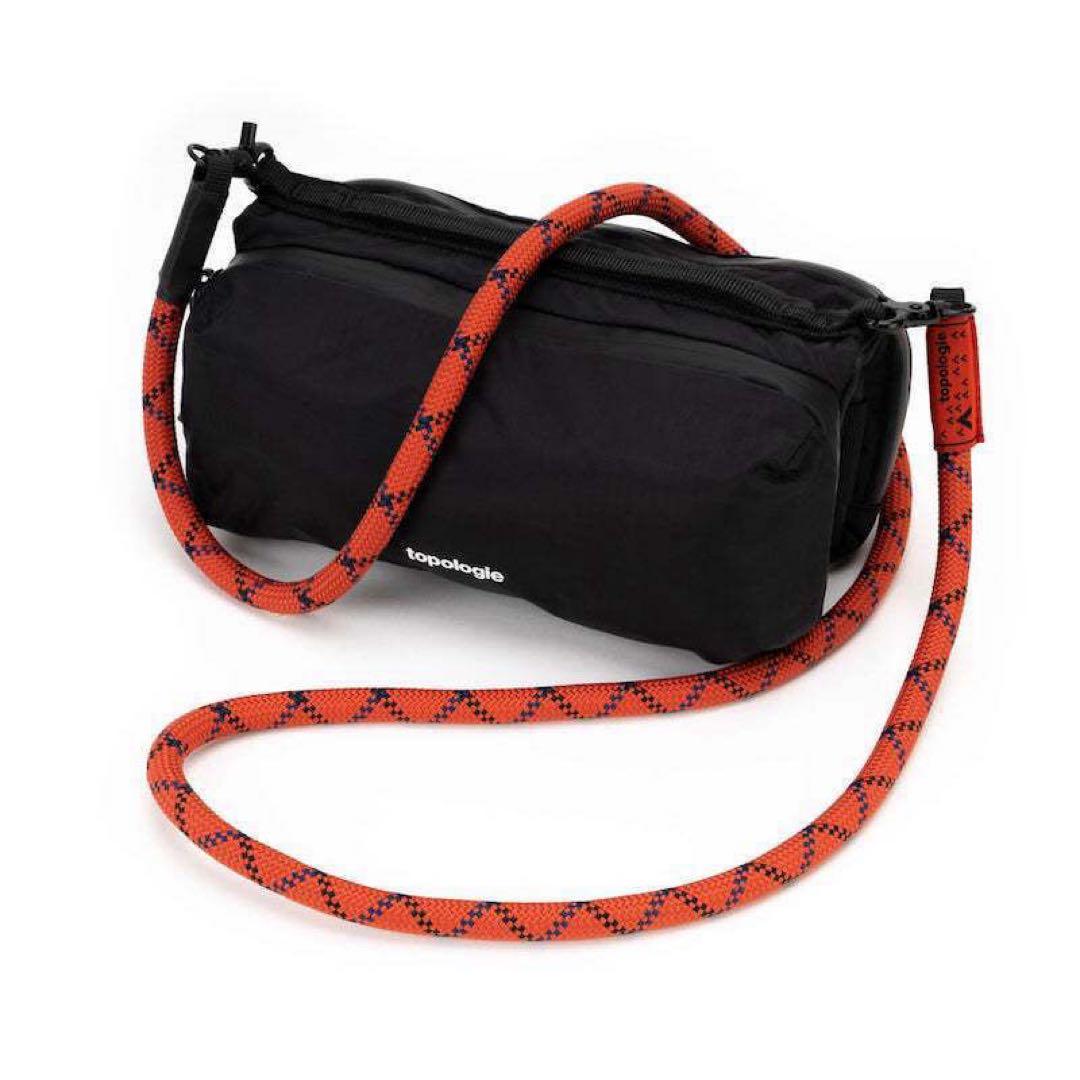 topologie ロープバッグ 黒限6月出荷登山・クライミング用品