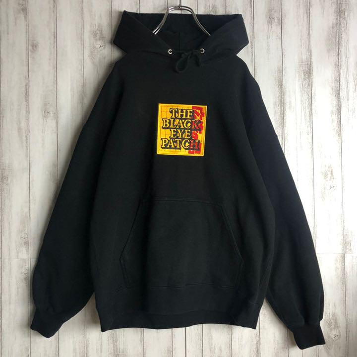 品質保証格安 定番カラー ブラックアイパッチ ビッグロゴ入り パーカー 入手困難 KbBVn-m86400726648 好評新品