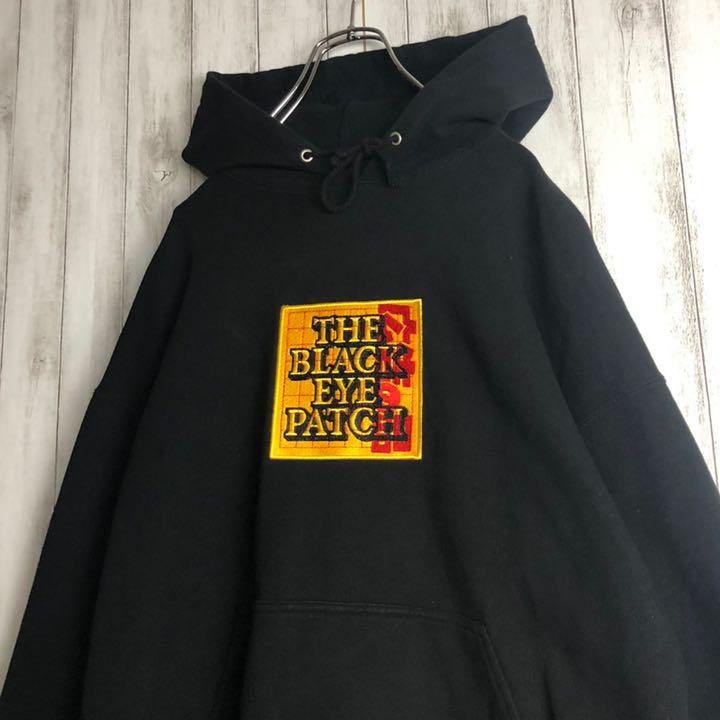 品質保証格安 定番カラー ブラックアイパッチ ビッグロゴ入り パーカー 入手困難 KbBVn-m86400726648 好評新品