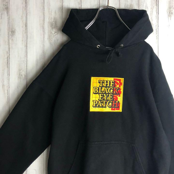 品質保証格安 定番カラー ブラックアイパッチ ビッグロゴ入り パーカー 入手困難 KbBVn-m86400726648 好評新品