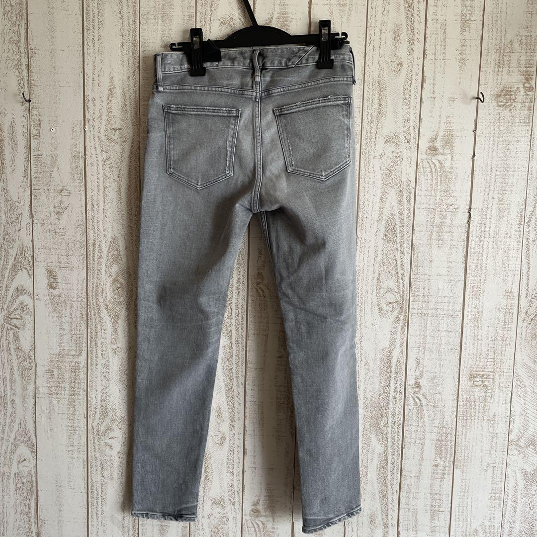 新品　upper hights 定価¥2万5300円　デニム　黒　サイズ24
