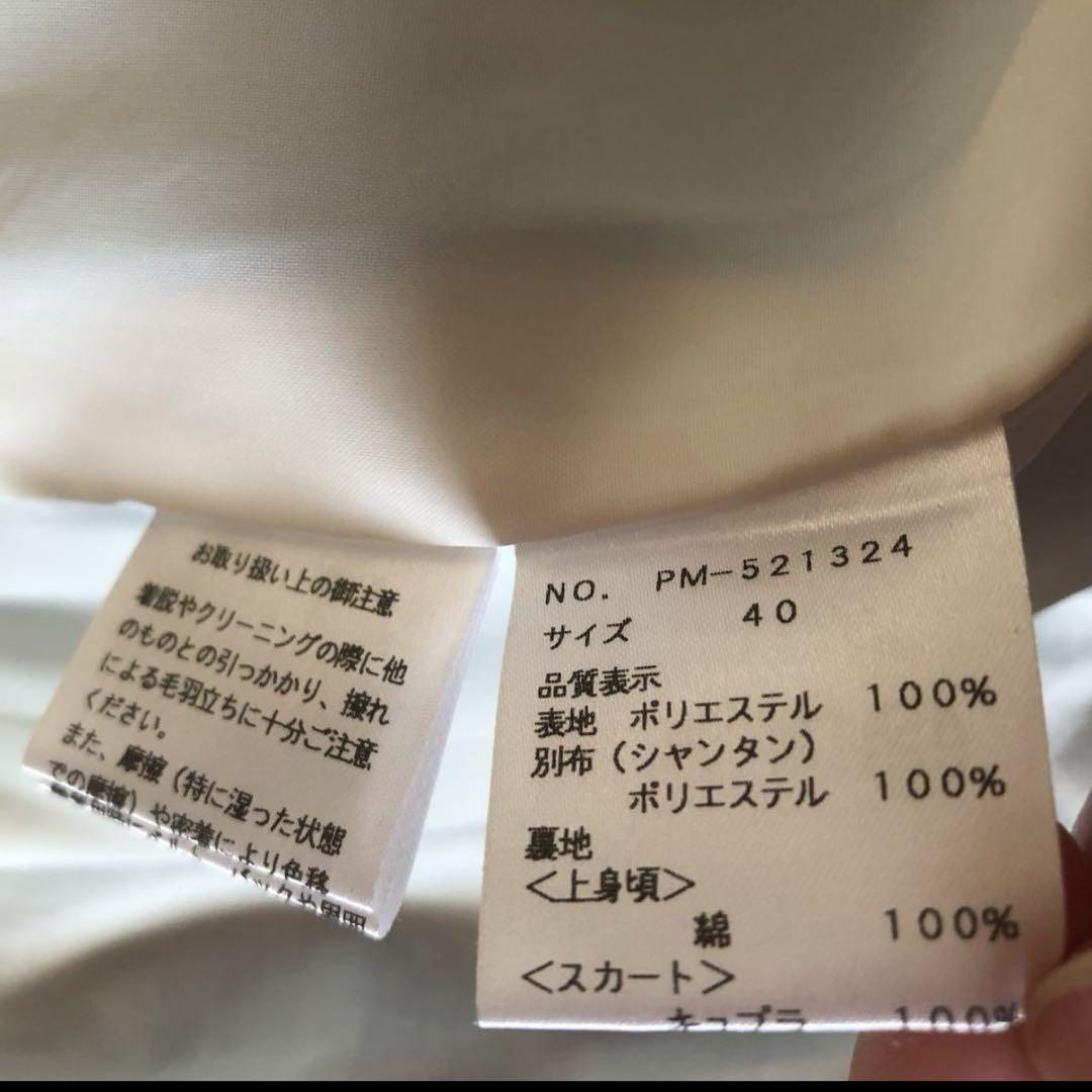 エムズグレイシー】林檎アップル柄ワンピース40サイズエルベルト