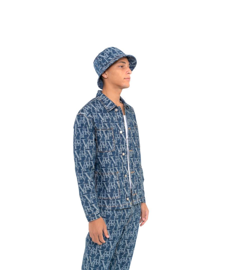 VANDY THE PINK jacquard denim デニムジャケット P7BIo-m86405048893 爆買い通販