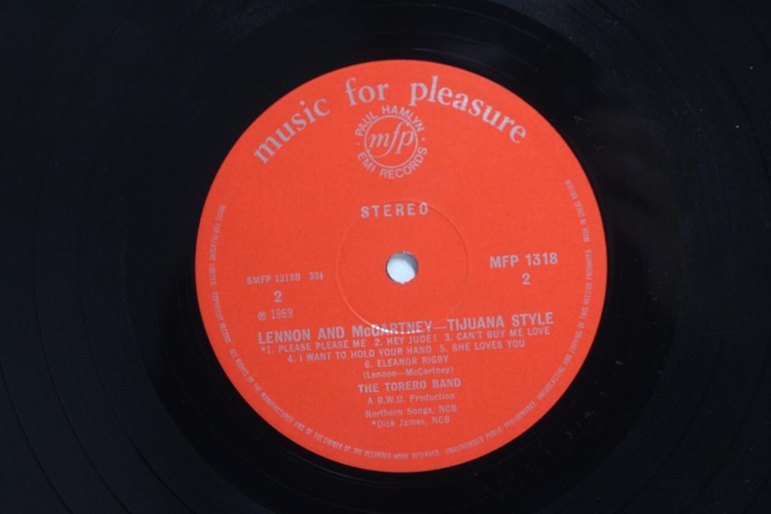 The Torero Band Tijuana Style UK盤 Lennon