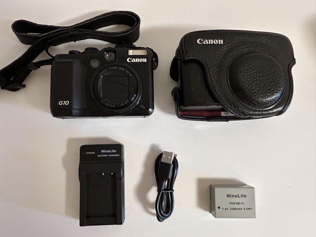 【良品・動作確認済】Canon　PowerShot G10 （ブラック）
