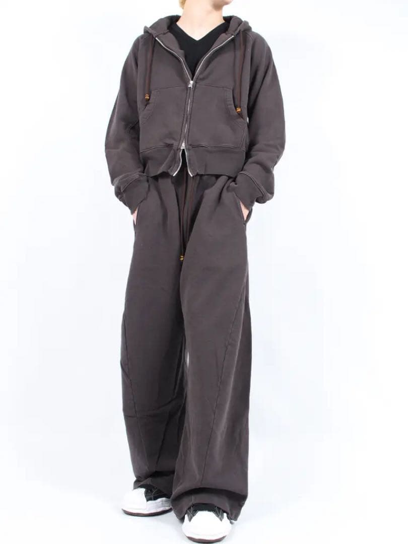nvrfrgt 3D Twisted Lounge Wide Pants